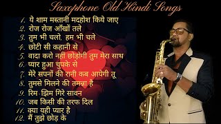 Best Collection Of Bollywood Saxophone Music  Bollywood Instrumental Songs Saxophone [upl. by Ofella]