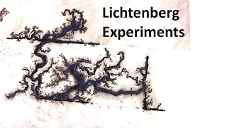 Lichtenberg Wood Burning Experiments 1 [upl. by Yvette]