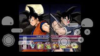 Dragon Ball Z Budokai Tenkaichi 3 Goku End Red Potara Vs Movie Villains [upl. by Leong]