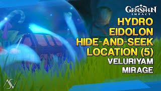 Hydro Eidolon HideandSeek 5  Veluriyam Mirage  Genshin Impact [upl. by Aernda513]