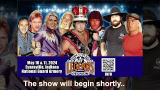 LEGENDS OF WRESTLING REUNION  A Celebration of Jerry quotThe Kingquot Lawler  Evansville Indiana WWE [upl. by Barna]