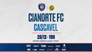 Cianorte FC x Cascavel  Torneio Paraná de Verão [upl. by Gabbert791]