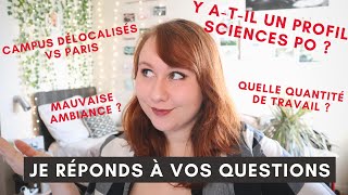 FAQ SCIENCES PO PARIS  candidature vie étudiante débouchés alternatives [upl. by Aivekal946]