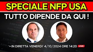 Nonfarm Payrolls e Tasso di Disoccupazione OGGI DATI CRUCIALI PER I MERCATI [upl. by Nottirb]