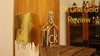 CK One Gold FragranceCologne Review and Thoughts [upl. by Venditti]