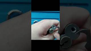 1 Removing the Cclip from a lock [upl. by Nylodnarb]