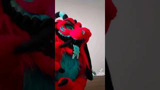 INFERNO  Showcase of my suit by sugarbeast on IG 🔥🔥🔥 furry fursuit fursuiters furries [upl. by Boothman660]