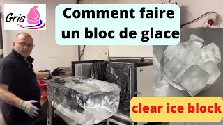 Comment faire un bloc de glace translucide  clear ice block [upl. by Adiari733]