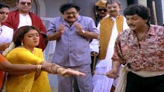 Alludugaru Movie  Back To Back Comedy Scenes  Mohan Babu Shobana [upl. by Anair667]