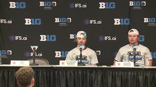 Husker Baseball Post Game Press Conference 5262024  Big Ten Championship [upl. by Urita]