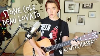 Stone Cold  Demi Lovato Acoustic Cover by Ian Grey [upl. by Lupiv]