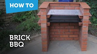 How to build a brick barbecue [upl. by Crowns746]