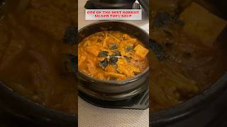 Best Korean Silken Tofu soup korea koreanfood best asmrsounds asmr [upl. by Williams]