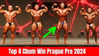 Cbum in Top 4 Prague Pro 2024 Live Pre Judging Result Shaun Clarida VS Martin Bodybuilding [upl. by Dnaltiak]