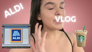 My first time going to Aldi VLOG  what I bought [upl. by Aihtennek]