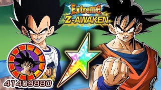 100 EZA INT LR EXCHANGE GOKU amp VEGETA LEVEL 10 LINKS Dragon Ball Z Dokkan Battle [upl. by Nolyaj206]