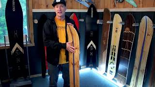 The Tantra Snowboard  Winterstick Snowboards [upl. by Kirbee744]