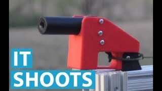 Lulz Liberator 3DPrinted Gun Demo  Mashable [upl. by Nolyaj]