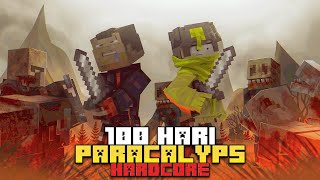 100 Hari di Minecraft Tapi Zombie Apocalypse   Tsunami Zombie Part 1 [upl. by Eidnil]