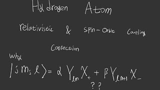 perturbation theorem  using total angular momentum calculate fine structure [upl. by Atselec591]