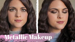 TUTORIEL • Maquillage Taupe Métallique [upl. by Haerdna]