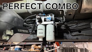 The Perfect Fuel System Airdog 165 and Power Driven Diesel Sump [upl. by Baryram401]