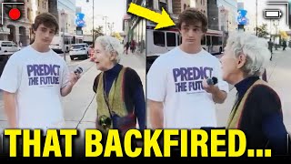 Watch Elderly Woman DESTROY MAGA BRO in 60sec [upl. by Urana]