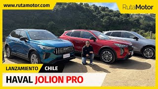 Haval Jolion Pro  Llega a Chile el hermano más deportivo de la gama Jolion [upl. by Adlesirc]