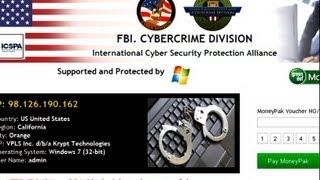 How to remove quotFBI Cybercrime Division International Cyber Security Protection Alliancemoneypakquot [upl. by Flower268]