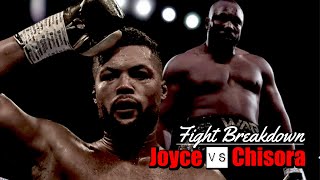 Joe Joyce vs Derick Chisora  FIGHT BREAKDOWN  WaR [upl. by Htevi42]