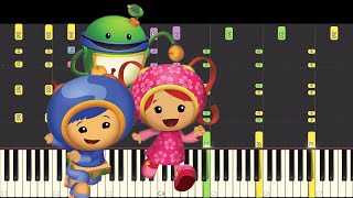 IMPOSSIBLE REMIX  Team Umizoomi Theme Song  Piano Cover [upl. by Marco381]