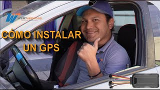 ¿Cómo instalar cualquier gps en un automovil o camioneta GT06E Tracker [upl. by Demeyer961]