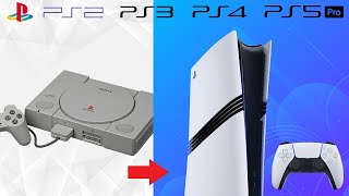 PS1  PS5 Pro Console Evolution Timeline  30 Years of PlayStation [upl. by Lola]