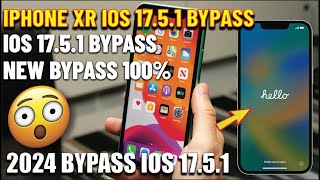 iPhone XR Activation Lock Bypass 2024  iOS 1751 iPhone 11 iCloud Bypass  BYPASS PRO [upl. by Gratianna]