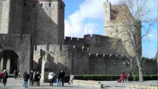 Carcassonne cité médiévale et visite du chateau comtal [upl. by Ettezzus]