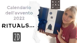 Rituals calendario dellavvento 2022  un solido calendario dell’Avvento ❣️ [upl. by Niwroc]