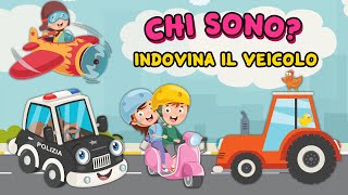 Indovinelli con veicoli per bambini 🚂🚜  8 enigmi divertenti con risposte [upl. by Esiuolyram]