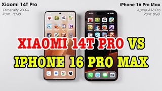 Speedtest iPhone 16 Pro Max vs Xiaomi 14T Pro TIỀN NÀO CỦA ĐẤY [upl. by Oicirtap]