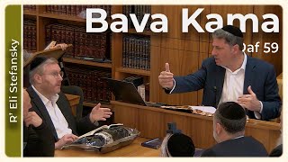 Daf Yomi Bava Kama Daf 59 by Râ€™ Eli Stefansky [upl. by Alleuqram87]