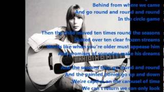 Joni Mitchell  The Circle Game [upl. by Laris427]