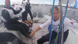 Melges 24  Changing Modes Downwind [upl. by Ilenay525]