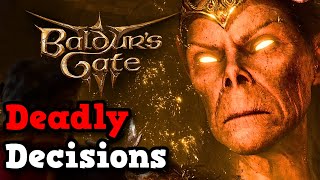 10 Instant Death Cutscenes in Baldurs Gate 3 Acts 1 and 2 Only [upl. by Will]