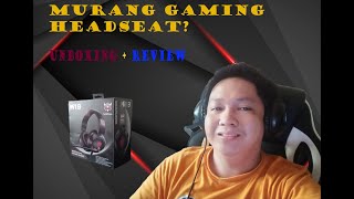 Murang gaming headset  Onikuma K19  Unboxing  Review [upl. by Ahsimaj]