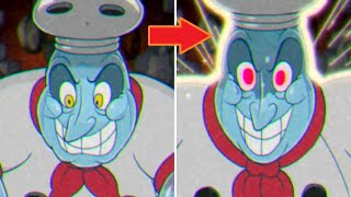 Cuphead DLC  All Bosses Comparison Regular vs Expert Difficulty [upl. by Amiarom]