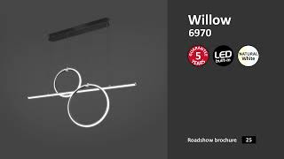 Rabalux Willow 6970 LED pendant [upl. by Susannah]