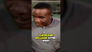 Sonny Liston talks about the Cleveland Williams fight [upl. by Atirys543]