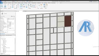 Adding Deleting amp Moving Mullions in Curtain Walls Revit Tutorial [upl. by Cartie768]