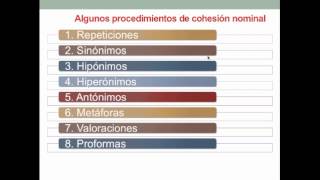 ejemplos de cohesiones nominales [upl. by Asia126]