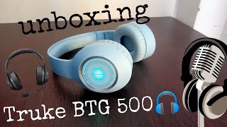 Truke BTG 500 review unboxing🎧🤩😍 headphone buy FlipkartAYAN BLACK YTyoutubeunboxing [upl. by Liagabba59]