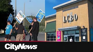 We just asked an LCBO employee what he thinks about the strike [upl. by Sallad]